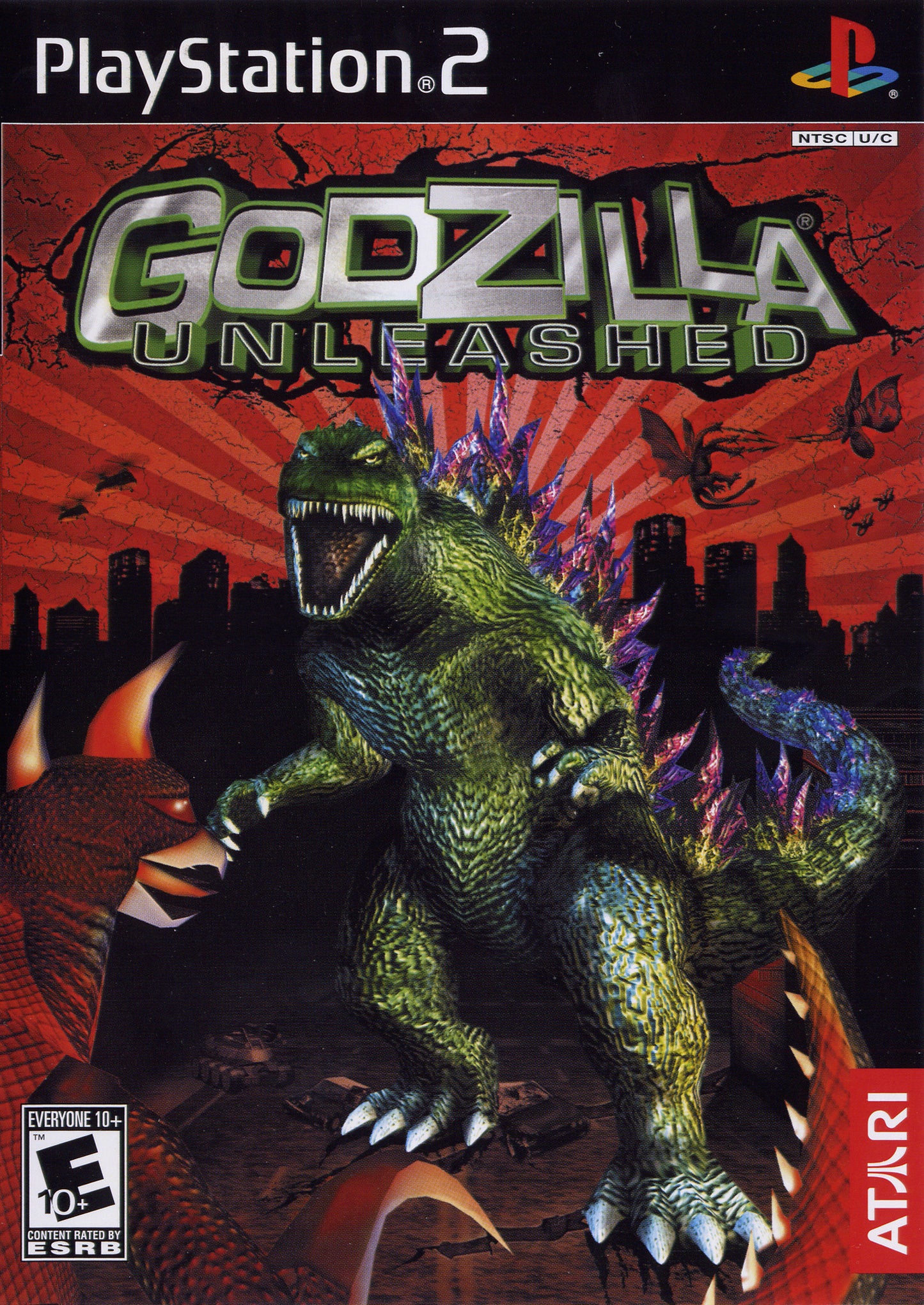 GODZILLA UNLEASHED  - PS2