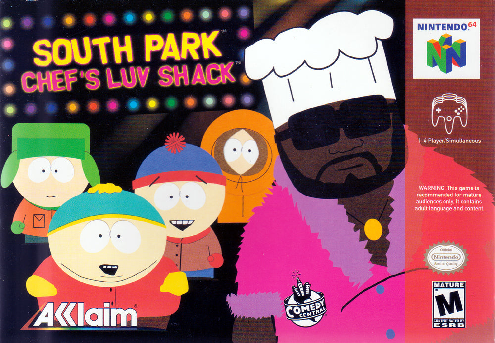 SOUTH PARK: CHEF'S LUV SHACK  - N64