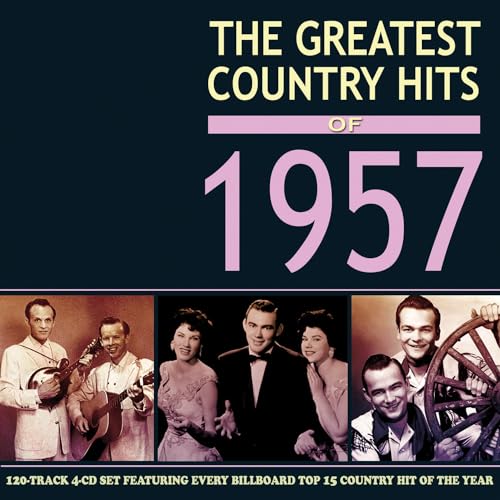 VARIOUS ARTISTS - GREATEST COUNTRY HITS OF 1957 (4 CD) (CD)