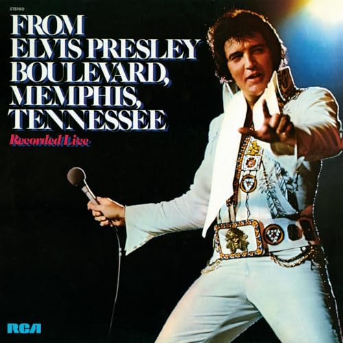 ELVIS PRESLEY - FROM ELVIS PRESLEY BOULEVARD MEMPHIS (LIMITED EDITION ORANGE VINYL)