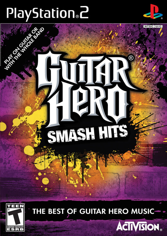 GUITAR HERO: SMASH HITS  - PS2