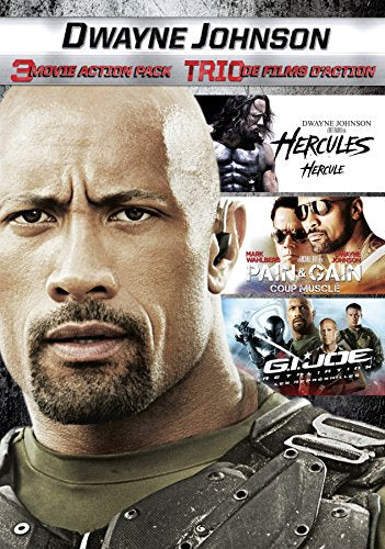JOHNSON, DWAYNE - DVD-3 MOVIE ACTION PACK