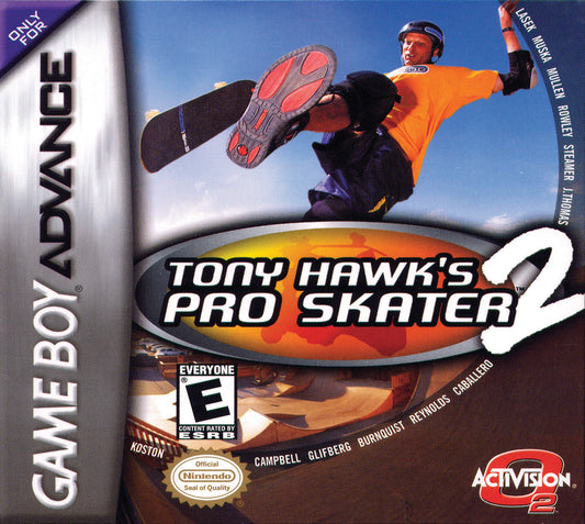 TONY HAWK'S PRO SKATER 3  - GBA
