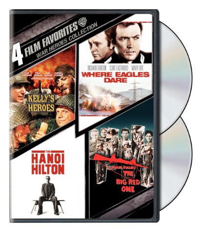 KELLY'S HEROES/WHERE EAGLES DARE/HANOI H - DVD-FOUR FILM FAVOURITES