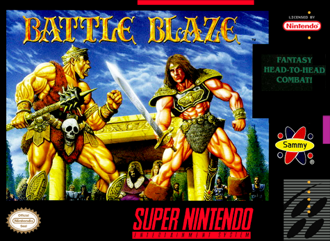 BATTLE BLAZE  - SNES (W/BOX)