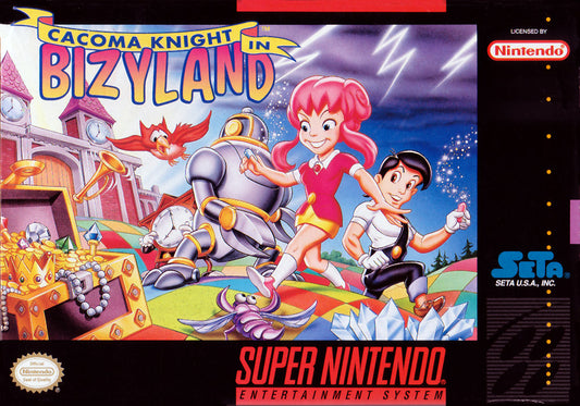 CACOMA KNIGHT IN BIZYLAND  - SNES