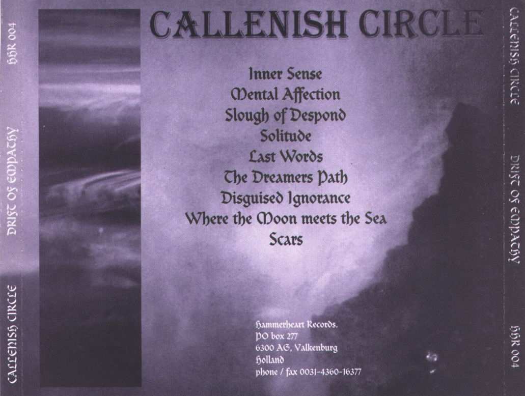 CALLENISH CIRCLE  - DRIFT OF EMPATHY