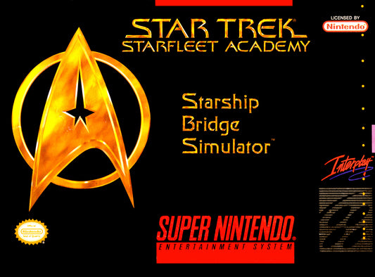 STAR TREK: STARFLEET ACADEMY  - SNES