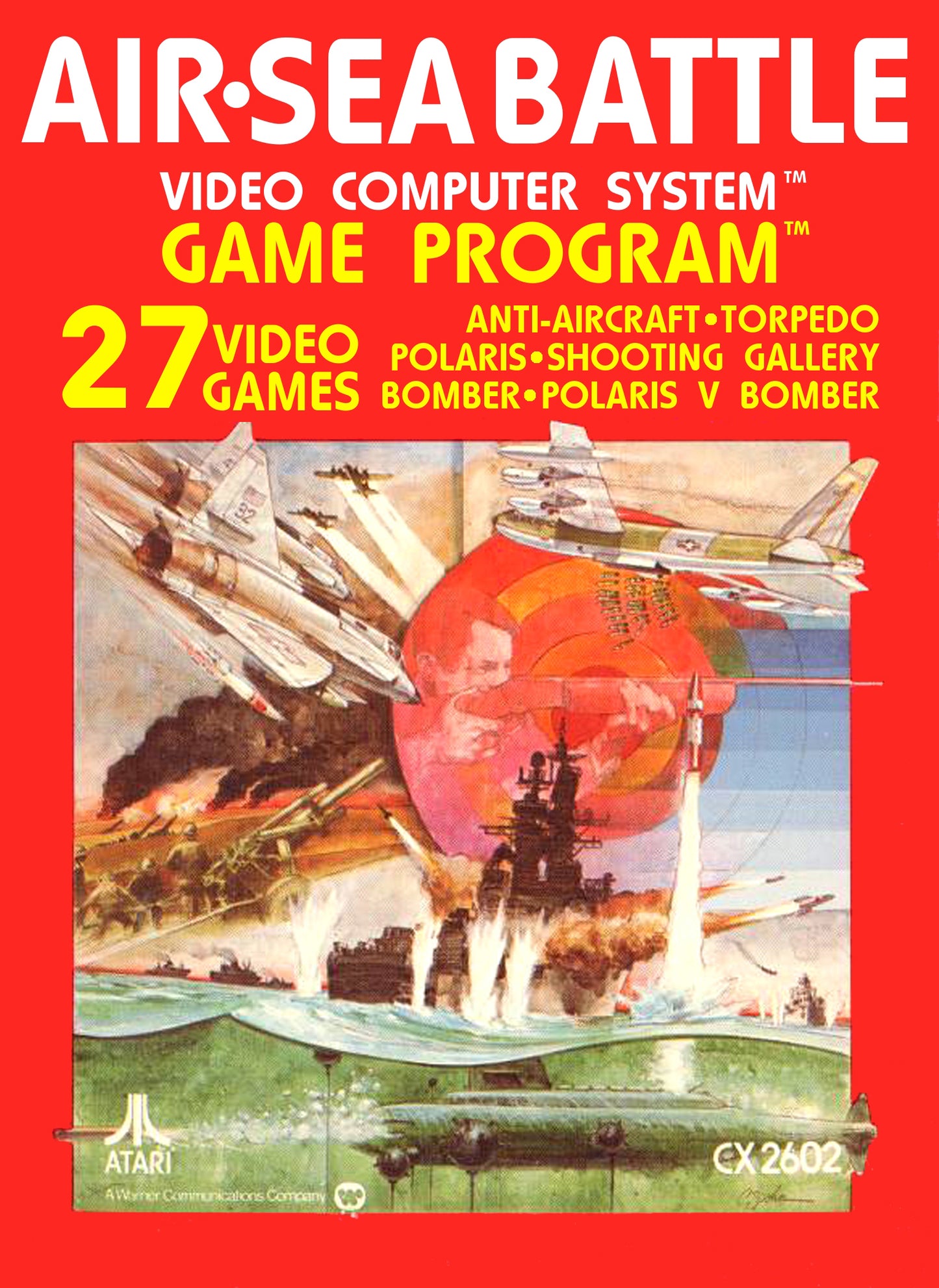 AIR-SEA BATTLE  - ATARI2600