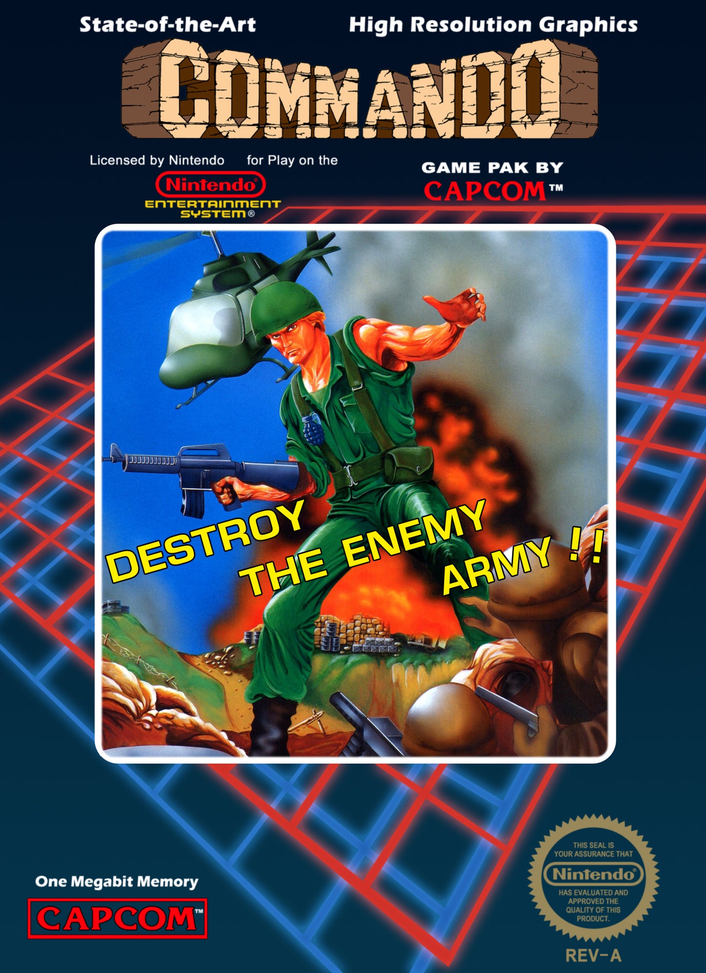 COMMANDO  - NES