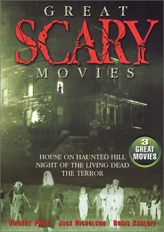 GREAT SCARY MOVIES  - DVD-3 MOVIES-HOUSE ON HAUNTED HILL/NIGHT