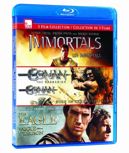 IMMORTALS/CONAN THE BARBARIAN/EAGLE - BLU-3-FILM COLLECTION