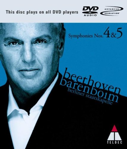BEETHOVEN/BARENBOIM?STAATSKAPELLE - SYMPHONIES NO.4&5 - DVD AUDIO