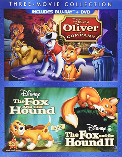 OLIVER & COMPANY/FOX & THE HOUND 1+2 - BLU-TRIPLE FEATURE