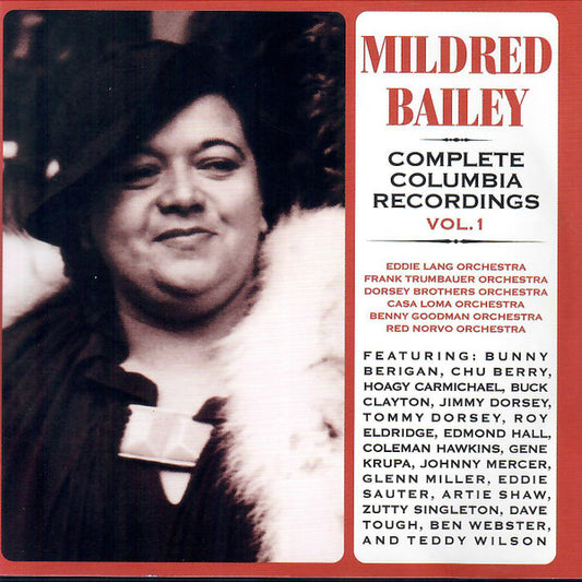 BAILEY, MILDRED  - COMPLETE COLUMBIA RECORDINGS V1 (4CDS)