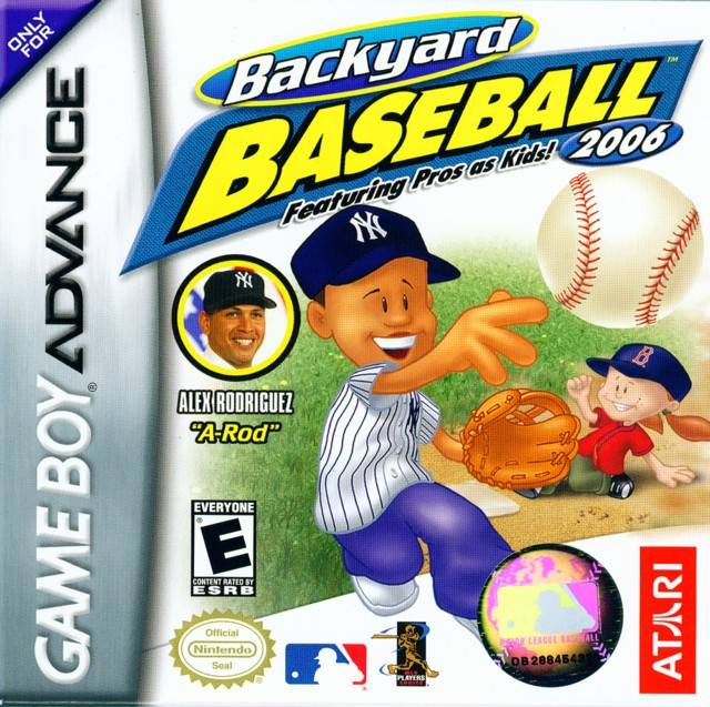 BACKYARD BASEBALL 2006  - GBA