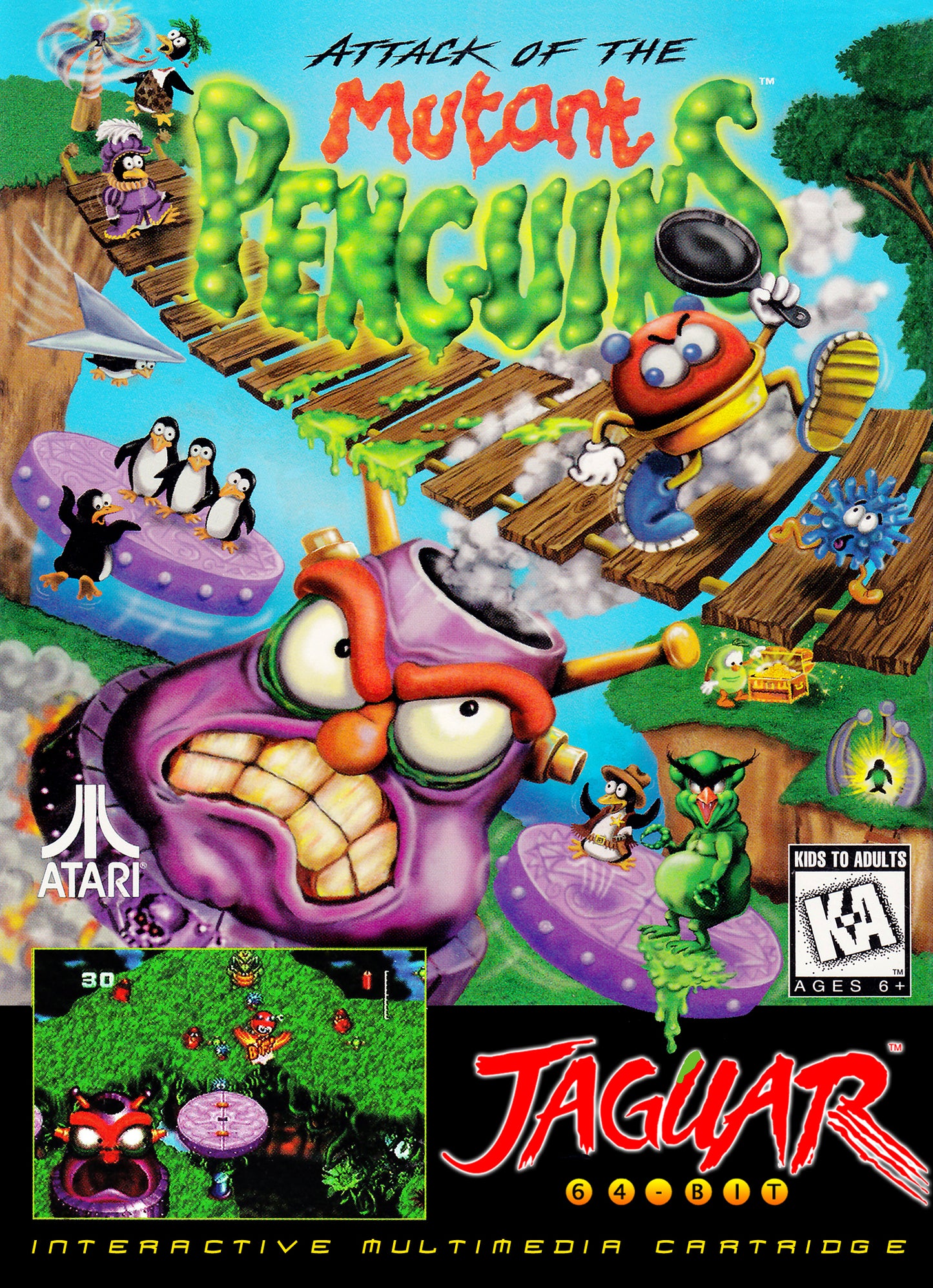 ATTACK OF THE MUTANT PENGUINS  - JAGUAR