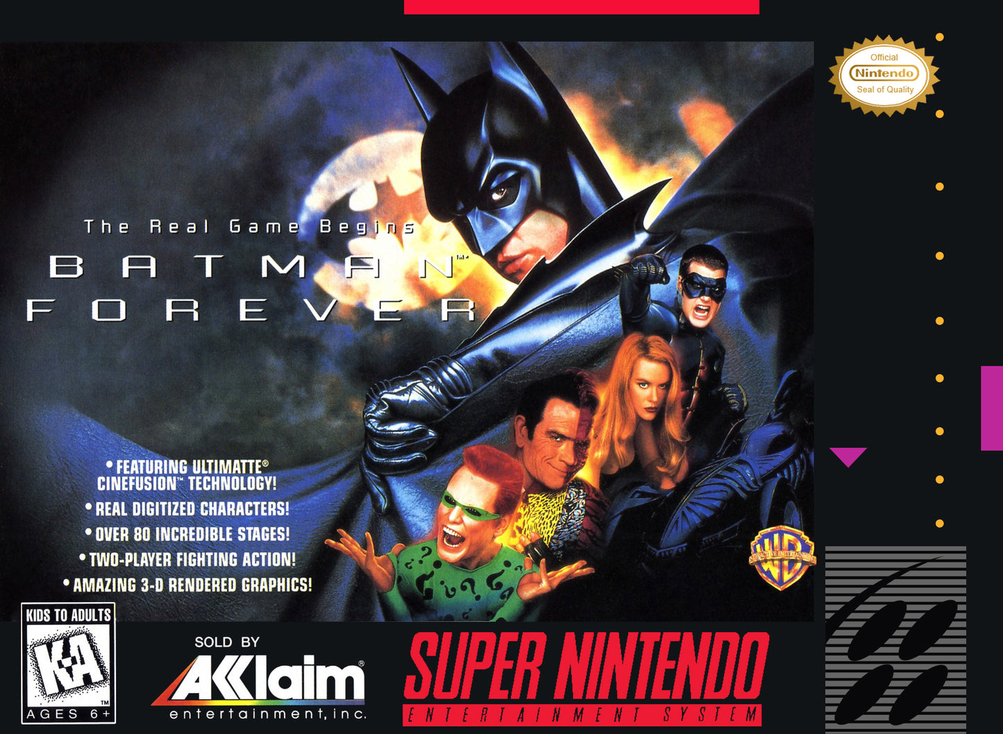 BATMAN FOREVER  - SNES