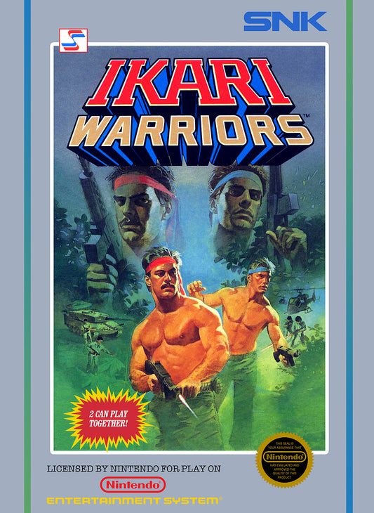 IKARI WARRIORS  - NES