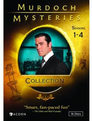 MURDOCH MYSTERIES - DVD-COLLECTION (SEASONS 1-4)