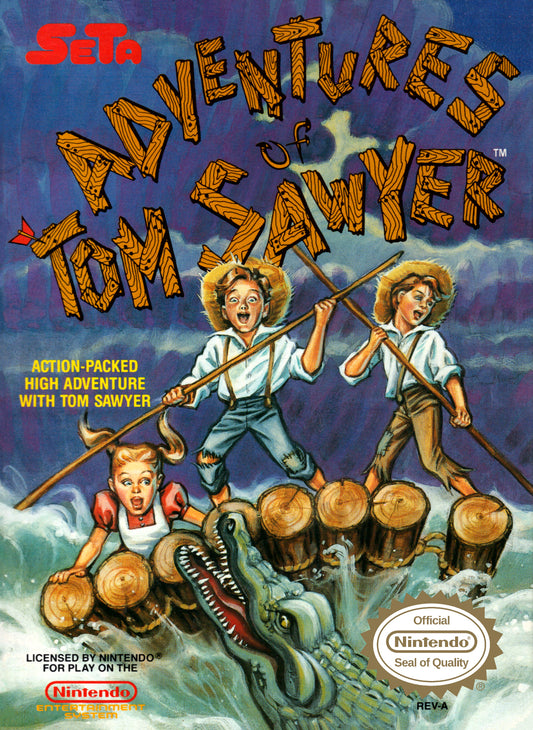 ADVENTURES OF TOM SAWYER  - NES