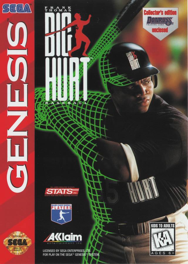 FRANK THOMAS BIG HURT BASEBALL  - GENESIS