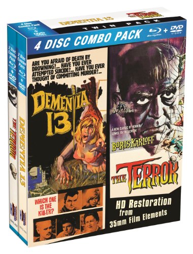 THE TERROR / DEMENTIA 13 [BLU-RAY]