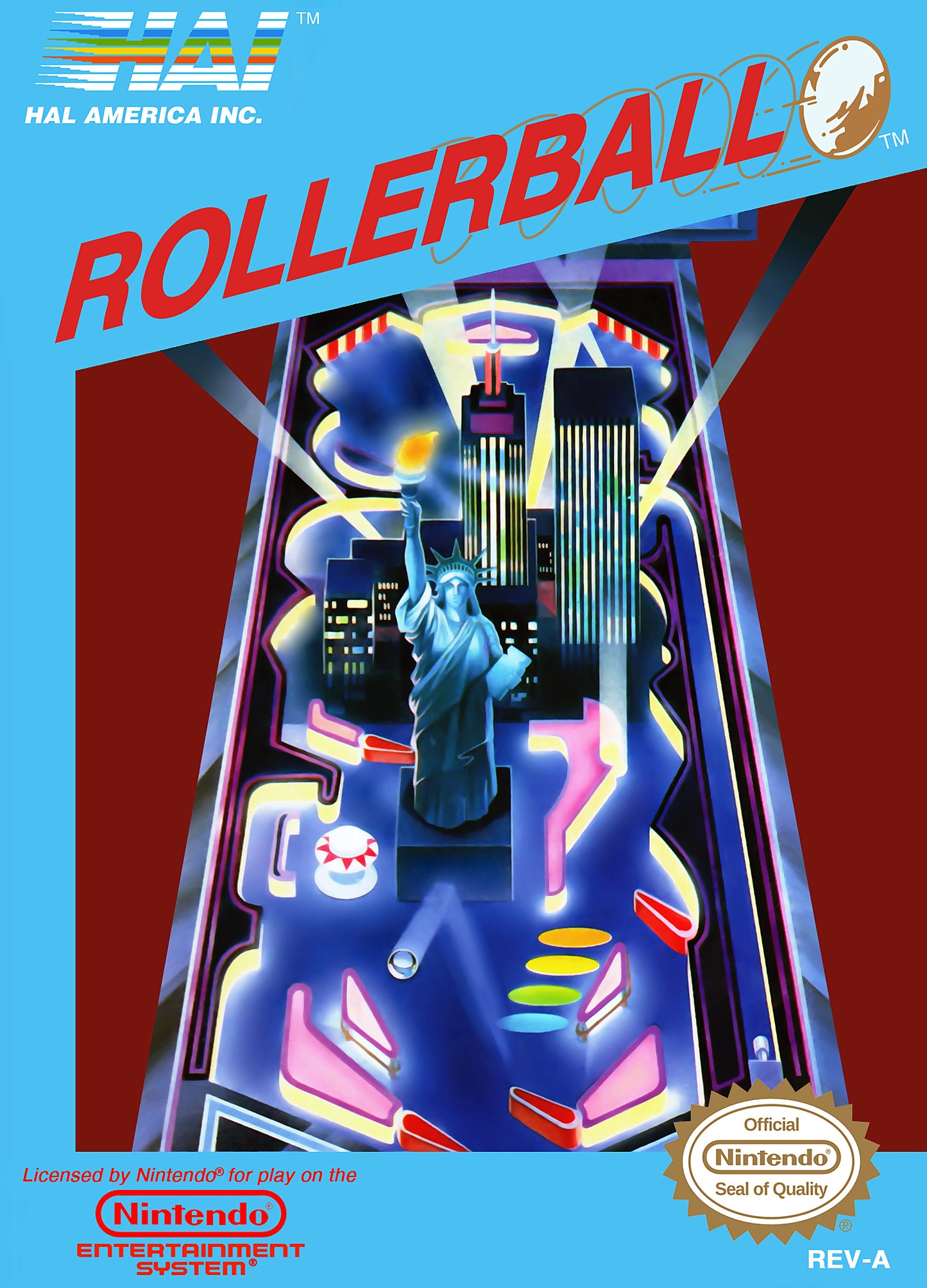 ROLLERBALL  - NES