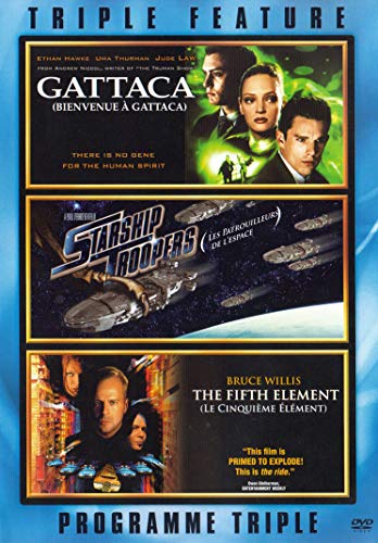 GATTACA/STARSHIP TROOPERS/FIFTH ELEMENT - DVD-TRIPLE FT