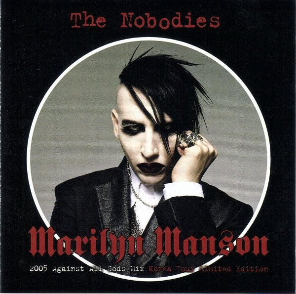 MARILYN MANSON  - NOBODIES (CDS)