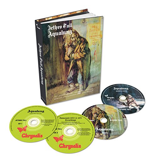 JETHRO TULL  - AQUALUNG (40TH ANN ADAPTED ED)(2CDS/2DVD