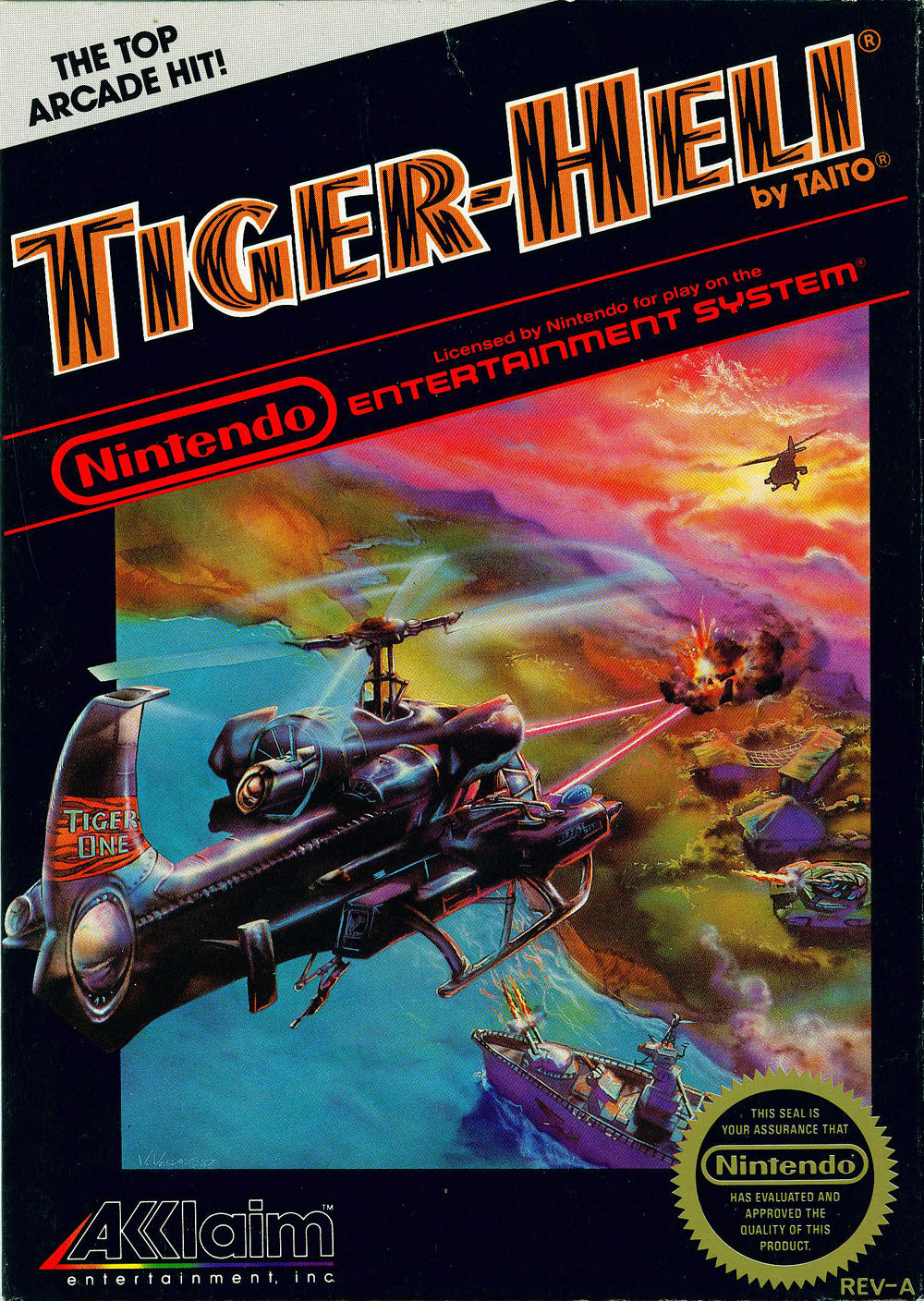 TIGER-HELI  - NES