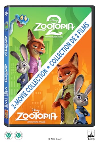ZOOTOPIA 2 / ZOOTOPIA - MULTI-FEATURE (2 DISC) - BILINGUAL - DVD [BLU-RAY]