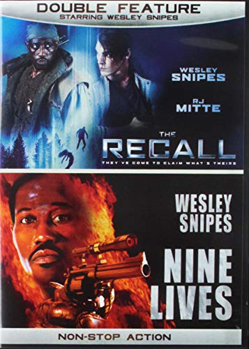 RECALL/NINE LIVES - DVD-WESLEY SNIPES DOUBLE FEATURE