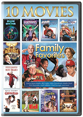 FAMILY FAVORITES: 10 MOVIES - DVD (3 DISCS)