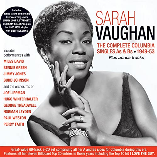 VAUGHAN, SARAH - THE COMPLETE COLUMBIA SINGLES AS & BS 1949-53 (CD)