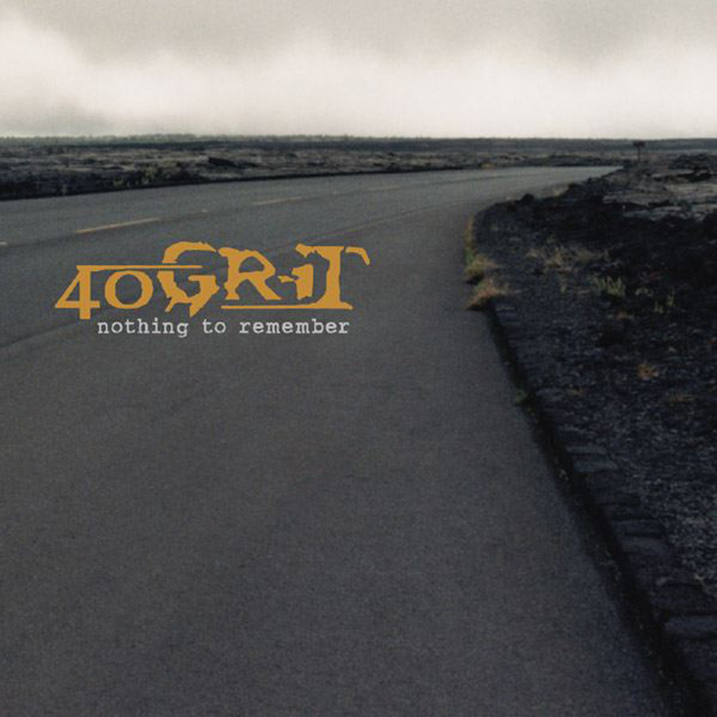 40 GRIT  - NOTHING TO REMEMBER