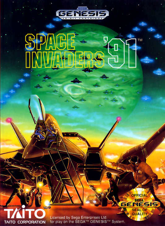 SPACE INVADERS 91  - GENESIS