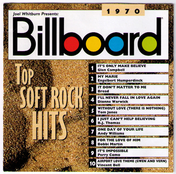VARIOUS  - BILLBOARD TOP SOFT ROCK HITS: 1970