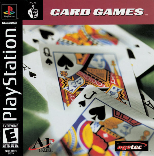 CARD GAMES  - PS1