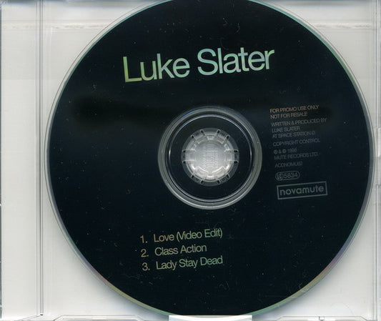 SLATER, LUKE  - LOVE