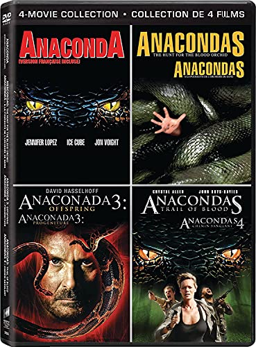 ANACONDA/ANACONDAS: THE HUNT FOR THE BLO - DVD-4 MOVIE COLLECTION