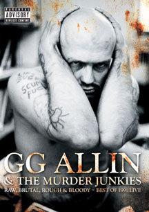 GG ALLIN - RAW, BRUTAL, ROUGH & BLOODY: BEST OF 1991 LIVE [DVD]