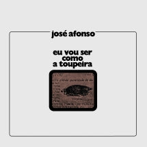 JOSE AFONSO - EU VOU SER COMO A TOUPEIRA [LP]