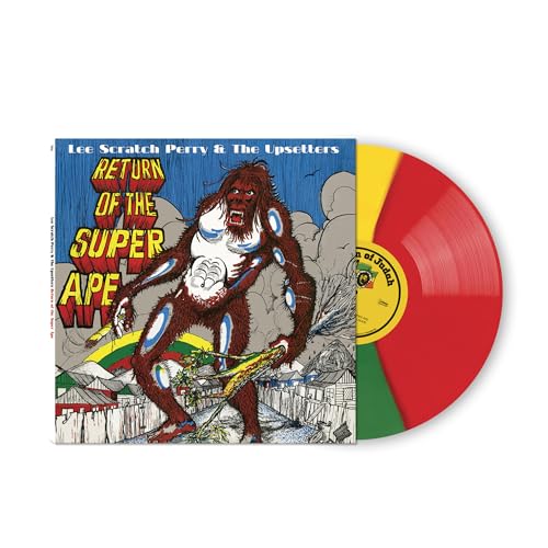 LEE "SCRATCH" PERRY & THE UPSETTERS - RETURN OF THE SUPER APE (LIMITED EDITION GREEN/RED/YELLOW SPLIT COLOR VINYL)