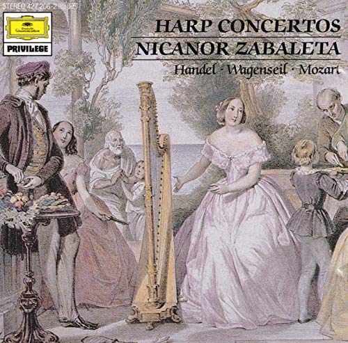 VARIOUS - HARP CONCERTOS-ZABALETA-DEUTSCHE GRAMM