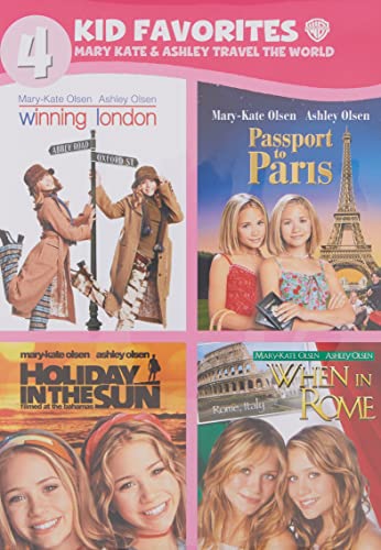 WINNING LONDON/ PASSPORT TO PARIS/ HOLID - DVD-4 KID FAVORITES-MARY KATE & ASHLEY T