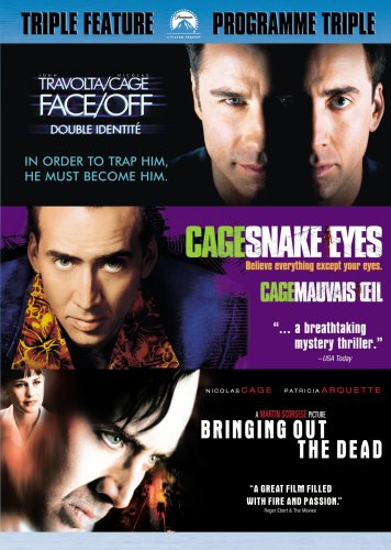FACE/OFF, SNAKE EYES/BRINGING OUT THE DE - DVD-TRIPLE FEATURE-NICHOLAS CAGE