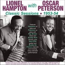 LIONEL HAMPTON & OSCAR PETERSON - CLASSIC SESSIONS 1953-54 [CD]