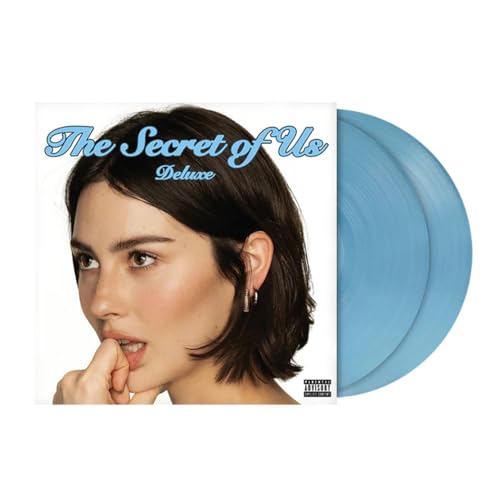 GRACIE ABRAMS - THE SECRET OF US DELUXE TRANSPARENT BLUE VINYL LP, GRACIE ABRAMS